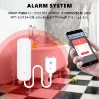 Sensor De Detección De Fugas WiFi O Zigbee Tuya Alarma De Agua Para El Hogar Inteligente Sistema De Seguridad Antisalpicaduras Y Sobrederrame - details 3