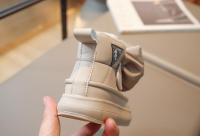 Botas De Nieve Para Niñas Moda Gran Lazo Diseño Princesa Calientes Con Almohadilla De Goma Cierre Con Gancho Zapatos Infantiles - details 15