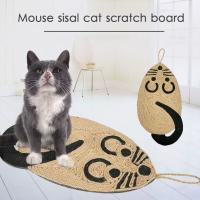 Tapete De Rascado Para Gatos Resistente a Rasguños Material De Sisal Asiento De Gato Duradero Para Entrenamiento Y Ejercicio Interior - details 1