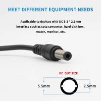 Adaptador De Poder AC a DC 100-240V 3V 4.5V 5V 6V 8.5V 9V 12V 13V Cargador De Transformación Con Enchufe EU Y US Convertidor De 1A - details 0