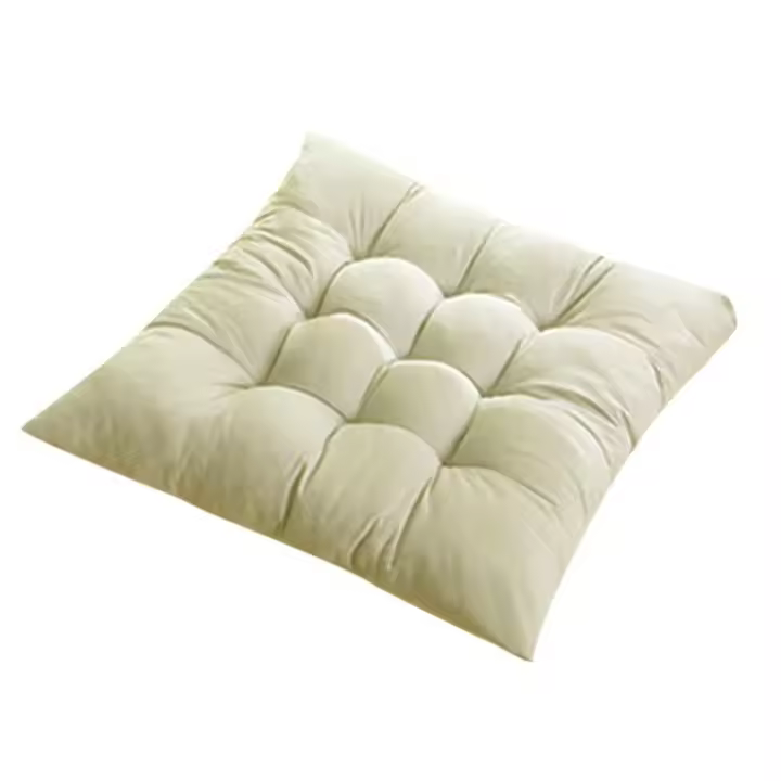 FlikeHome-Cojines para Silla, 40x40x5 CM, PACK 2, 4, 6, Efecto Tridimensional, Relleno de 100% Poliéster, Ideal para Comedor, Terraza, Sala y Restaurante, Fabricado en España - 1
