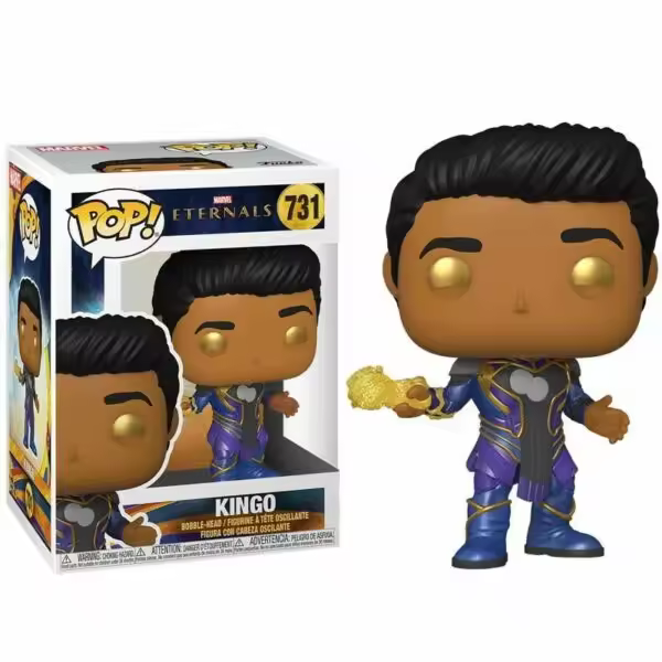 Funko Pop! Movies Marvel Eternals, Kingo 731 - 1