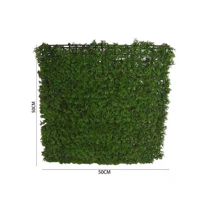 Poenia Arte Floral - Jardín Vertical 50x50cm - Decoración Moderna - Fácil de Instalar - 1