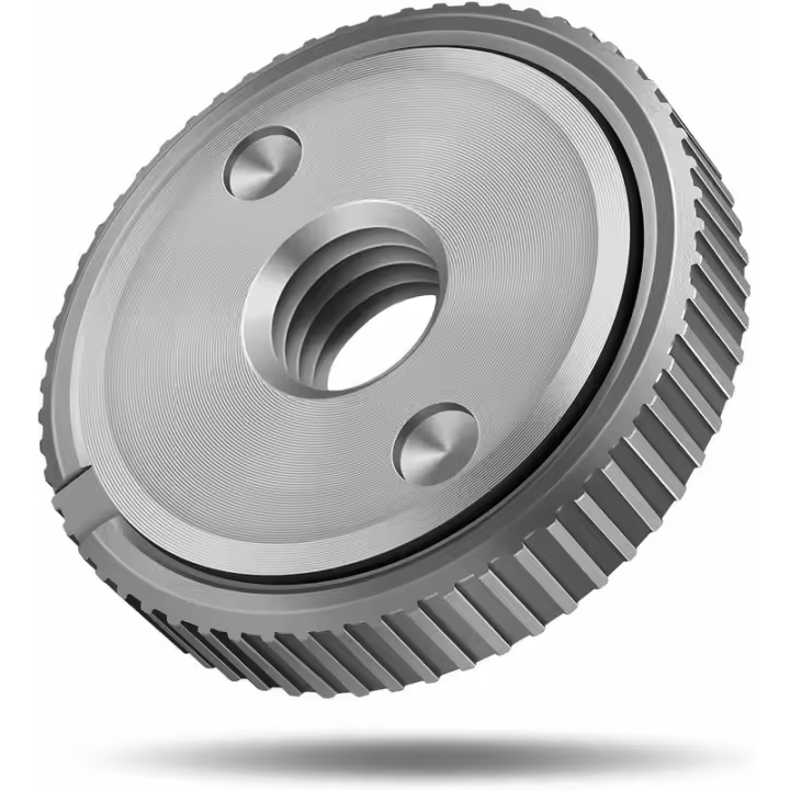 -- Tuerca de liberación rápida SDS Clic M14, para todas las amoladoras angulares AEG, Black & Decker, Dewalt, Flex, Hitachi, Metabo, Makita, etc. (1x tuerca de sujeción) - 1