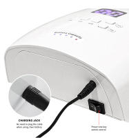 Lámpara Profesional De Secado Rápido Para Uñas Con Sensor Infrarrojo Y 33 LED Tiempo Variable Para Polvos De Uñas En Casa Y Salón - details 6