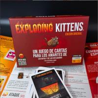 Cartas de juego de Fiesta en Español, Cartas de juego de Mesa de Gatito Explosivo - details 3