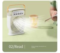 Mini aire acondicionado 2 en 1, aire acondicionado portátil silencioso, mini aire acondicionado, ventilador portátil, mini enfriador, aire acondicionado refrigerado por agua tipo C con humidificador y temporizador - details 10