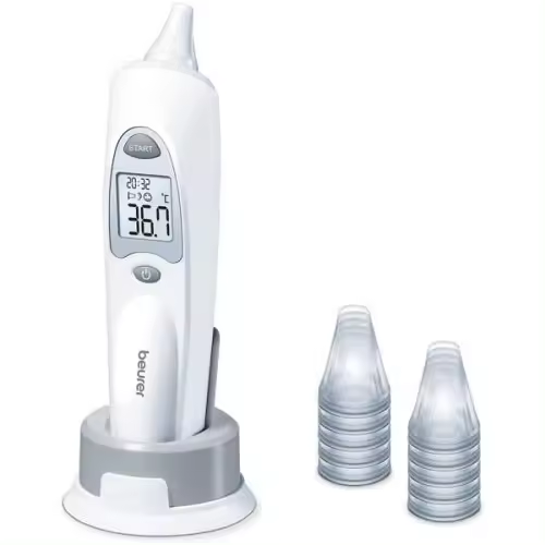 Termómetro de Oído Ft-58 Beurer - Medición Higiénica y Segura - 1