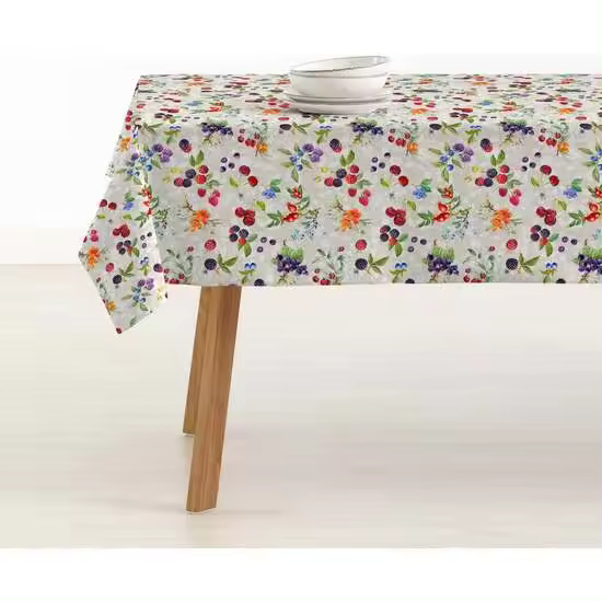 BL BELUM - Mantel Antimanchas Varios Tamaños - Mantel Tacto Extrasuave Color Multicolor - Mantel 100% Made in Spain Tejido 100% algodón orgánico - Mantel Modelo 0120-347 - 1