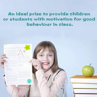 Pegatinas De Recompensa Coloridas Para Niños Y Estudiantes 30/60 Hojas Estrella Corazón Punto Chart De Comportamiento Scrapbook Suministros Para Profesores Y Padres - details 9