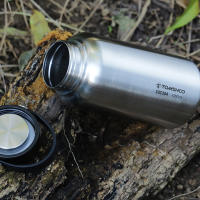 Botella Deportiva Tomshoo De Acero Inoxidable 1.05L Resistente a Fugas Ideal Para Camping Y Actividades Al Aire Libre Taza De Agua De 750ml - details 19