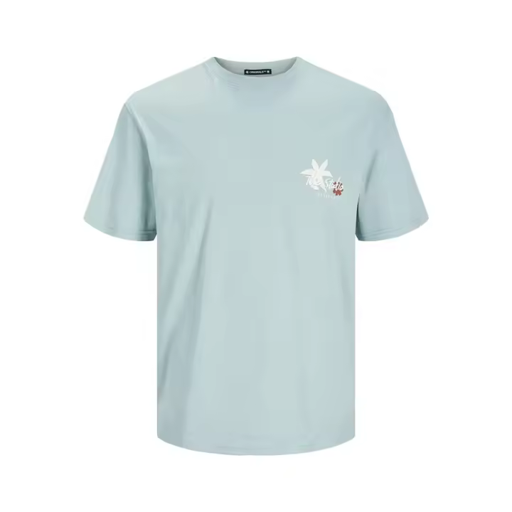 Jack & Jones Camiseta De Manga Corta Marbella Aop Back - 1
