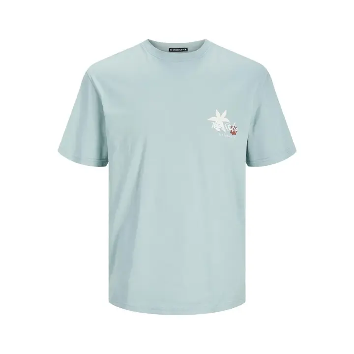 Jack & Jones Camiseta De Manga Corta Marbella Aop Back - 1