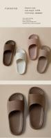 Sandalias De Hombre EVA Antideslizantes Sencillas Y Cómodas Zapatillas De Showers Para Interior Y Exterior Color Sólido Zapatos De Pareja - details 2