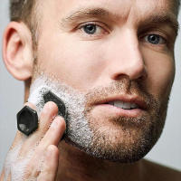 Cepillo De Limpieza Facial Alwafore Miniatura De Silicona Para Hombres Limpieza Profunda Masaje Y Exfoliación Para El Rostro - details 0