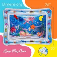Alfombra De Juego Para Bebés Con Agua Inflable Cojín De PVC Para Tiempo En El Estómago De Bebé Alfombrilla De Agua Para Niños Juguetes Educativos De Desarrollo Actividad Tamaño 50cm * 66cm - details 7
