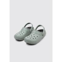 Crocs CLASSIC LINED CLOG Zuecos Planos Unisex Verde - details 0