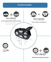 WAYXIN R9 Intercomunicador De Motocicleta Para Casco Bluetooth 5.0 6 Conducentes Resistente Al Agua FM Radio Comunicación Interfaz - details 10