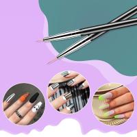 Set De Pinceles Para Uñas 6/31Pcs Diseño De Pincel Para Pintura Dibujo Grabado Puntada Línea Plana Y Ventosa Herramientas De Manicura Para Acrílico Gel UV Y Esmalte De Uñas - details 19