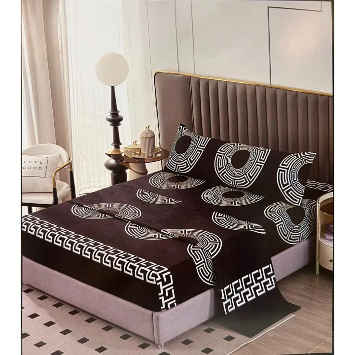 Juego de sabanas  (3 piezas): sábana encimera + sábana ajustable + 1 fundas de almohadade 90x135x150 CM - 1