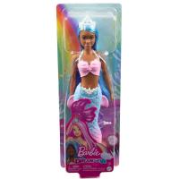 Muñeca Barbie sirena pelo azul y top rosa 30 centímetros muñeca Mattel - details 1