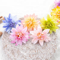 10pcs Girasoles De Seda Artificiales Para Decoración De Boda Navidad Y Fiestas Arreglo De Flores Para Casamiento Bouquet Arco Scrapbook Regalo Wreath - details 5