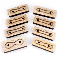 QJH Molde De Corte Para Cremalleras Y Cuero Herramienta De Artesanía Para Manualidades Creación De Bolsos Pullers De Cremalleras - details 3