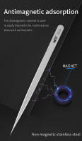 Aguja De Precisión MaAnt Warblade Para Reparación De Piezas Eléctricas Herramienta De Mantenimiento De Teléfonos Móviles Con Agarre Ultrafino Y Alta Dureza No Magnética De Acero Inoxidable - details 6