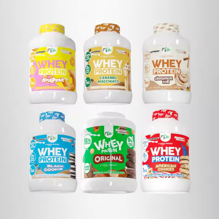 Protella Proteína Whey Protein 1Kg Varios Sabores - Alta Calidad - 1