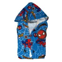 DIFUZED. Batas Niño  Rizo de Microfibra SPIDERMAN. Varias tallas a elegir. Ideal tanto para baño como para estar por casa. - details 1