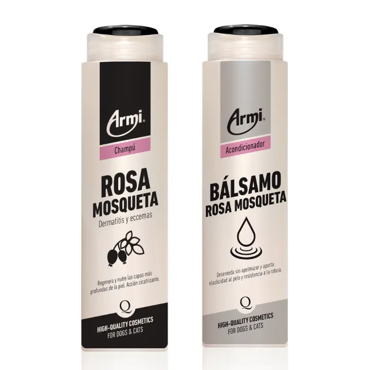 Armi Champú Rosa Mosqueta Perro 225ml - 1