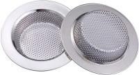 2 Piezas Filter Fregadero de Cocina Tapón Maple Inoxidiable Colador para Tocador Baño Filtra Residuos y Evitar El Bloqueo (11,5 cm) - details 2