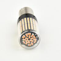 Luz De Señalización BAU15S 7507 Amarilla PY21W 5009 Canbus Sin Error Bombilla LED Universal 12V Para Coche Con Chip De Alta Brillo 3014 - details 4