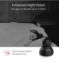 Cámara Vigilancia Cámara inalámbrica HD 1080P Visión Nocturna Audio de 2 Vías para bebé/Mascota/Monitor de niñera para Interior o Exterior - details 7