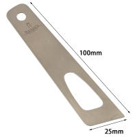 Herramienta De Pegamento Para Cuero En Acero Inoxidable Para Manualidades Y Costura DIY Herramientas De Grabado Y Sujeción - details 1