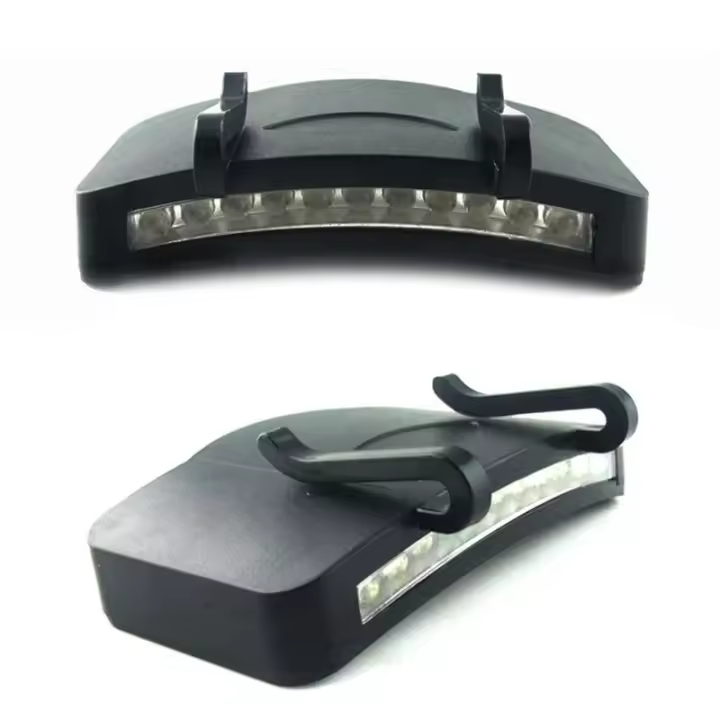 Lámpara De Buzón LED Portátil 11 LEDs Para Correr Ciclar Y Caminar Por Noche Sombrero De Camping Resistente Al Agua Para Actividades Al Aire Libre - 1