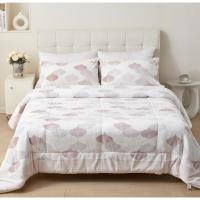 STARLEY- Edredón Nórdico con Borreguito, Estampado Moderno, Ideal para Invierno, Tacto Suave y Confortable, Conjunto de Edredón y Funda de Almohada  Cama 90/105-180 x 240 cm, - details 3