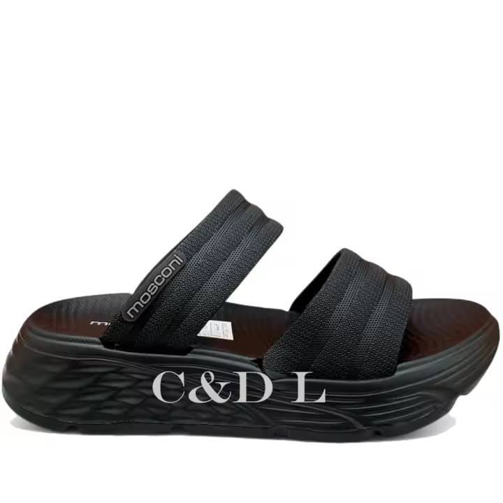 Chanclas Cuña Mosconi Mujer Nao W 238112 Negras 106279  Chanclas MARCAS Mosconi MUJER - 1