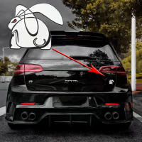 Emblema De Conejo Corre 3D Para VW Universal Adorno De Coche De Plata Cromo Estilo Dibujos Animados Para Maletero Acessorios De Coche - details 3