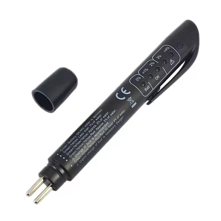 Linterna De Prueba De Fluidos De Freno Automática LED Para DOT 3/DOT 45 Herramienta Diagnóstica Electrónica Para Aceite De Coche Accesorios De Vehículo - 1
