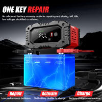 Cargador Automático Inteligente De Batería 12V/20A 24V/10A Maintener Para Coche Y Motocicleta Con Pantalla LCD AGM Y Ácido Plomo - details 4