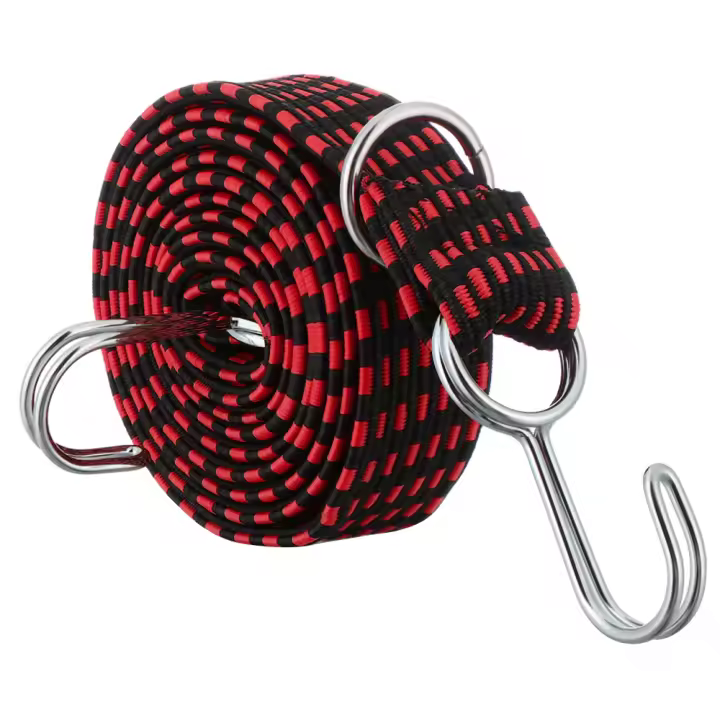 Cuerda De Goma Elástica Para Equipaje Con Gancho Para Bicicletas Y Motocicletas Correa De Anclaje Para Techo De Coche Accesorios De Motocicleta - 1