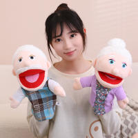Puppets De Peluche Para Niños 28-33cm Muñecos De Dedos Y Mano Para Juegos De Rol Nocturnos Y Cuentos Propios Juguetes De Interacción Familiar Para Niños Y Niñas - details 2