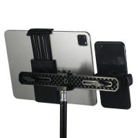 Soporte Universal Para Móvil Con Dos Barras Cruzadas Ajustables Accesorio Multifuncional Para Tripie De Grabación De Vídeo Y Streaming - details 2