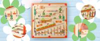 MAGIC SELECT Juegos Magnético de Madera, Laberinto Magnético, Juguetes Educativos de Mesa Montessori, Juego de Mesa Magnetico para Aprendizaje de Números y Colores, Laberinto de Aprendizaje para Niños 3 a 12 años. - details 1