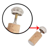 Cabezales De Flauta Tornillos Cubos De Madera Substitutos De Altura Aíslañamiento Alta Accesorios Para Instrumentos Musicales De Viento - details 5