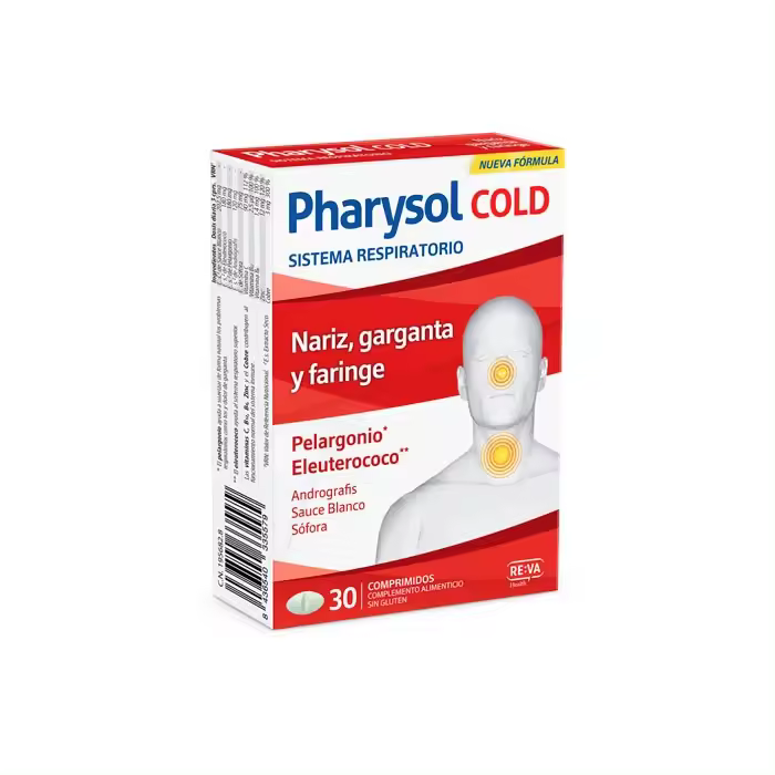 Pharysol Cold Herbal Complex 30 Comprimidos - 1