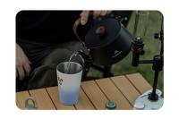 Tetera De Viaje Al Aire Libre Estilo Camping Mountainhiker Portátil Y Ligera De Aluminio 1.1L Para Picnic Y Cocina Al Aire Libre - details 13