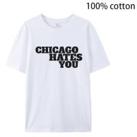Camiseta Hombre Estilo Chief Keef Chicago Te Odia Moda Hip Hop Sobre Dimensional Algodón Manga Corta Casual Camisetas - details 2