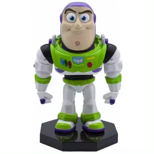Figura Buzz Lightyear Toy Story Disney Poligoroid 13cm. Figura coleccionable con acabados detallados. Perfecta para fans y coleccionistas de ediciones especiales. - 1